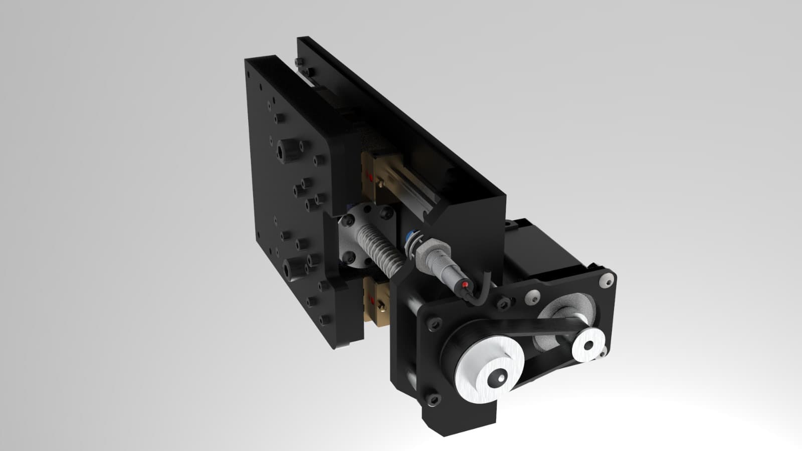 Equipamento CNC e componentes mecânicos